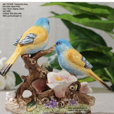 Tượng Thủ Công Đôi Chim Hạnh Phúc